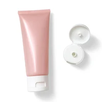 pink cosmetic empty soft tube 100ml squeezed tubes containers face wash cream tube bottle beautiful color cosmetic container