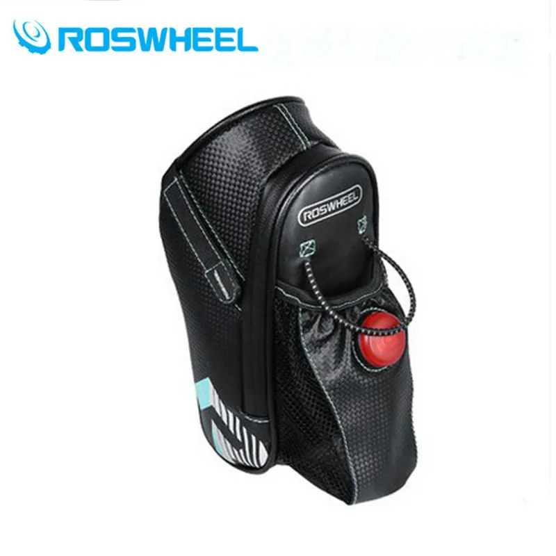 ROSWHEEL велосипед седло мешок с карман бутылку воды Водонепроницаемый MTB велосипеда