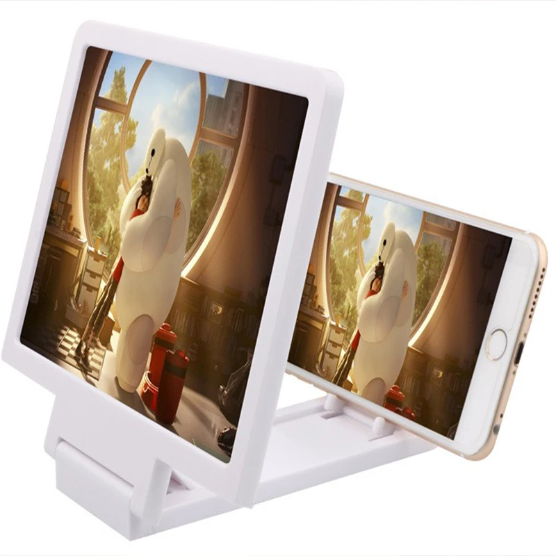 Экран magnif 3D Movie усилитель 3X Zoom Увеличенный экран телефона видео излучения глаз