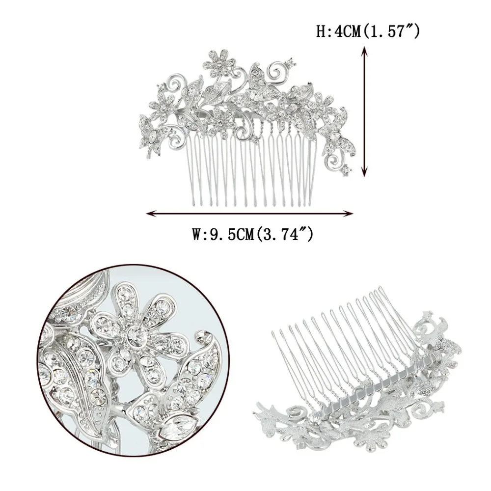 Tuliper корона аксессуары украшения для волос заколки женщин тиара свадебные