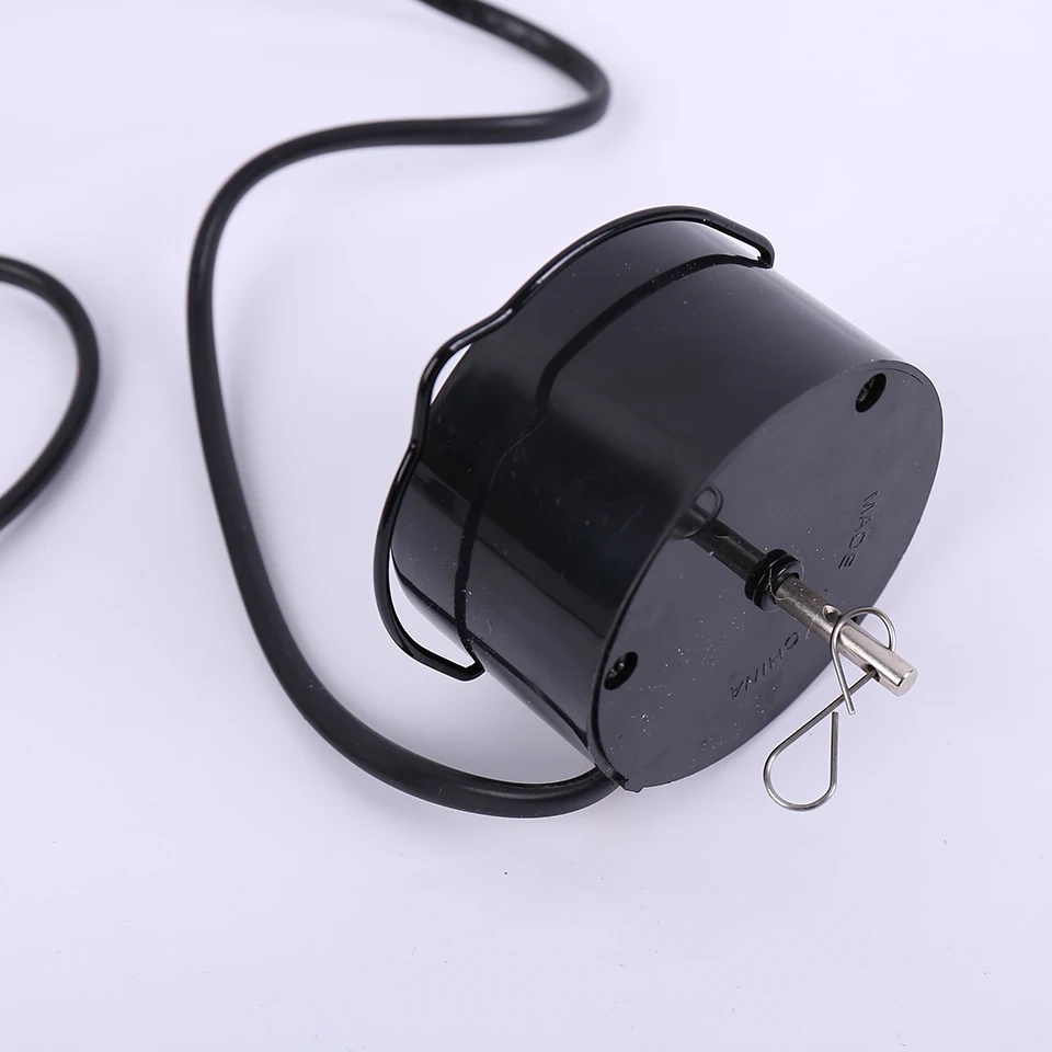 220V 30 об/мин Электрический мотор для ветра счетчик с 135 см штекером с использованием леска изготовлена из пластика и металла с высоким качеством