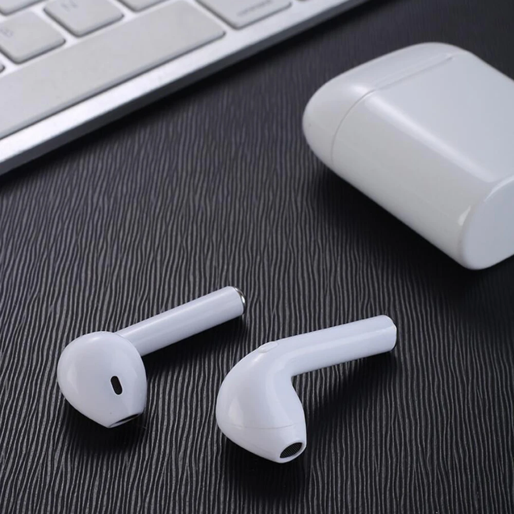 I7 i7s tws наушники с микрофоном Bluetooth наушник беспроводные шумоподавлением стерео