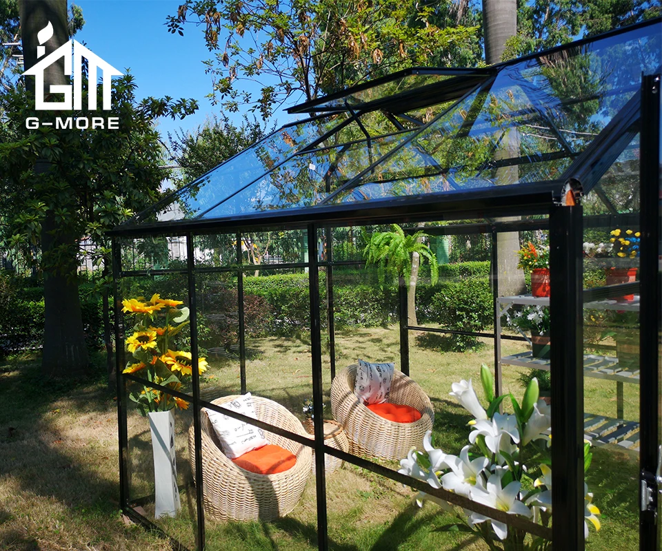 Наружная алюминиевая Gazebo/садовый зеленый дом раздвижная