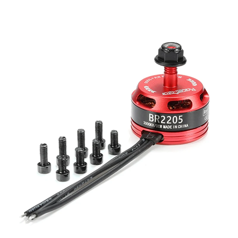 Racerstar Racing Edition 2205 BR2205 3000KV 2-4S бесщеточный двигатель для X180 X210 X220 FPV Гоночная рама для RC дронов DIY