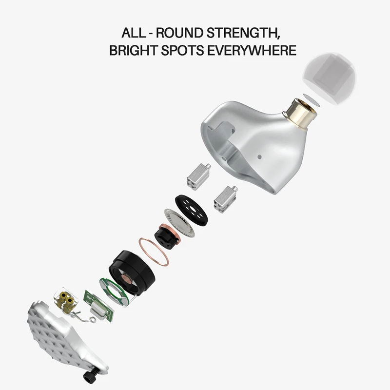 Гибридный Драйвер TFZ SERIES 7 S7 HiFil Audio 5 (4 * Knowles BA + Dynamic) Внутриканальные наушники IEMs со