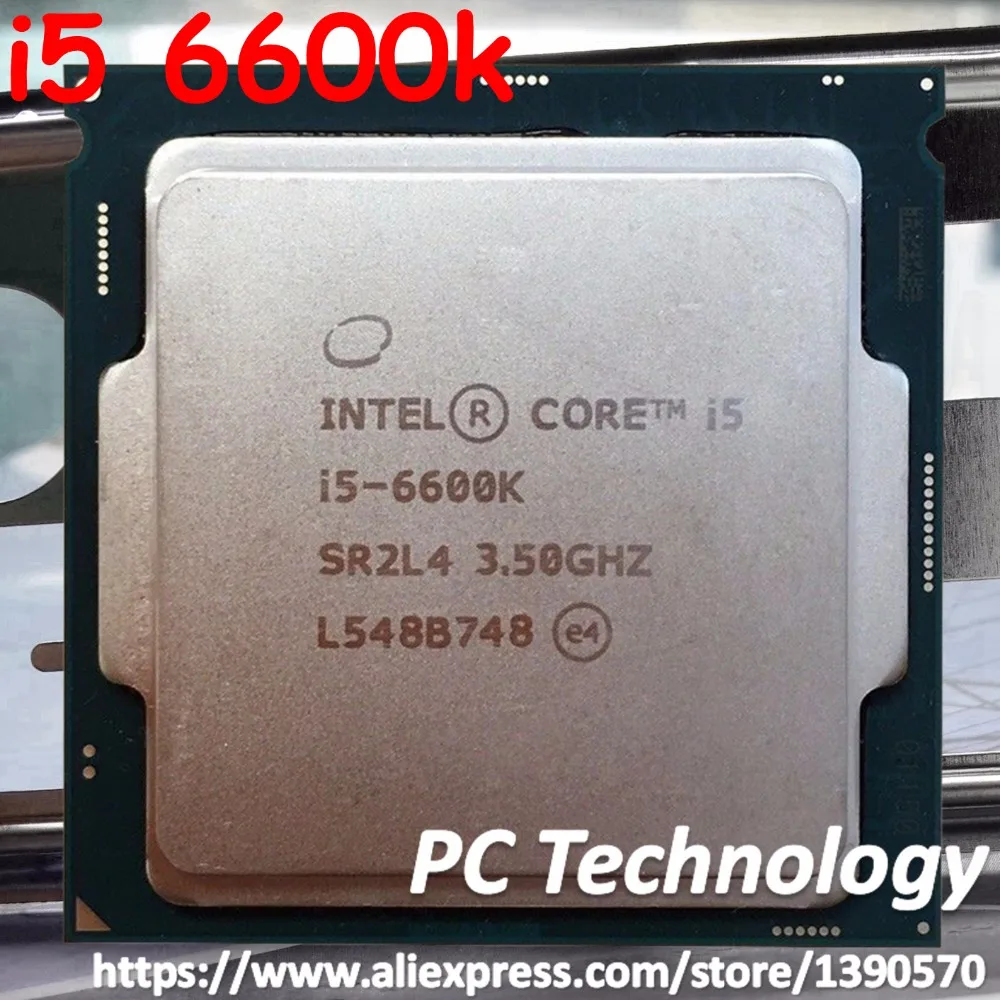Оригинальный четырехъядерный процессор Intel Core i5-6600K четырехъядерный процессор i5 6600k 3,5 ГГц 6 Мб LGA1151 91 Вт 14 нм процессор Бесплатная доставка