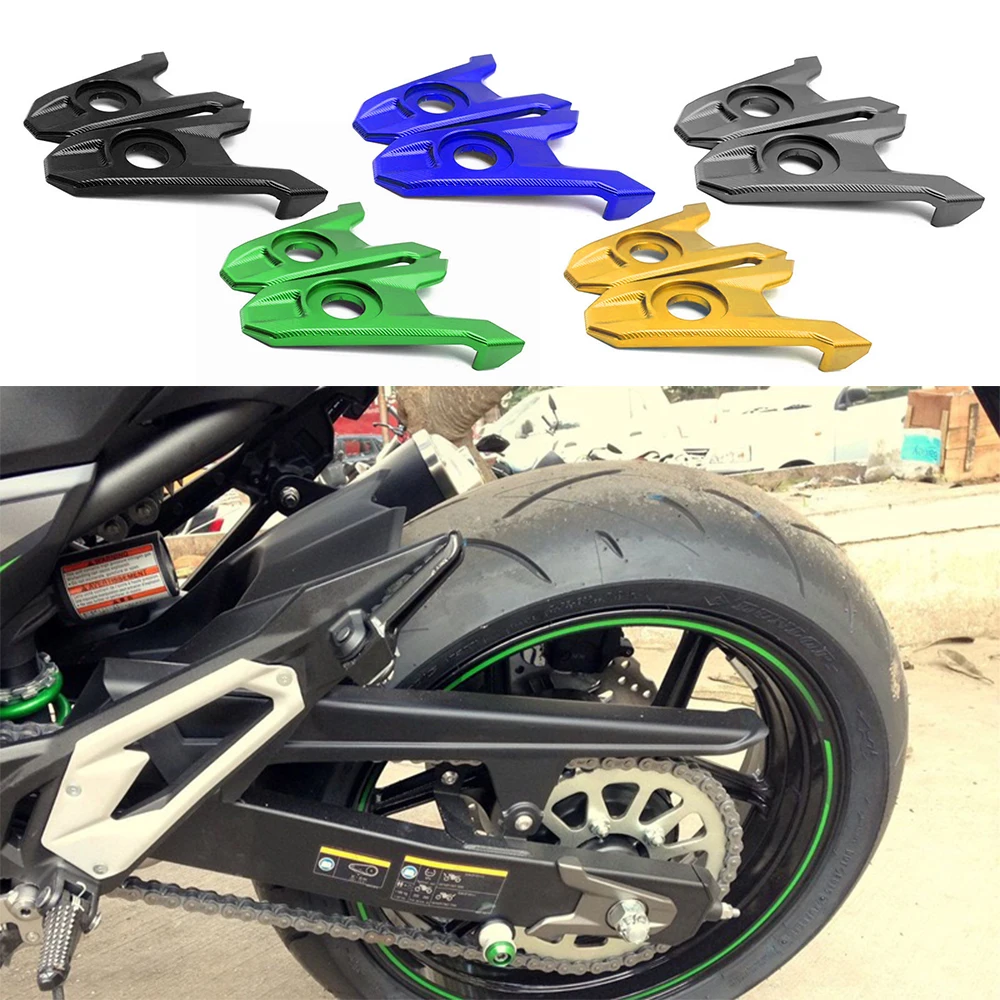 Для Kawasaki Z800 Z 800 2013 2014 2015 2016 задняя вилка оси цепи регулятора блоков шпинделя CNC