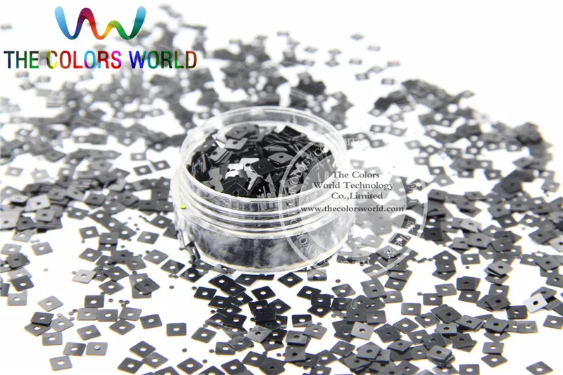 Блестящие Блестки квадратной формы для украшения ногтей или поделок в стиле