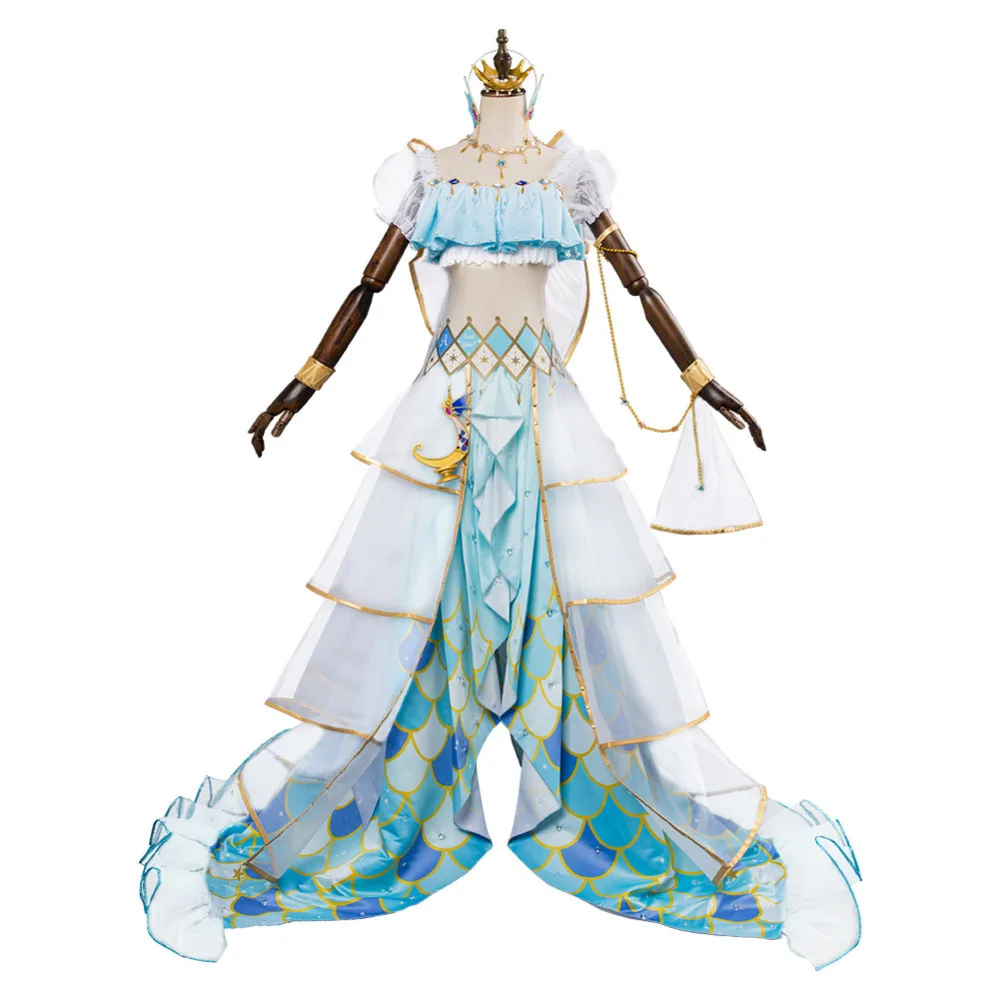 Костюм для косплея Love Live LoveLive Aqours Watanabe You карнавальный костюм русалки Хэллоуина