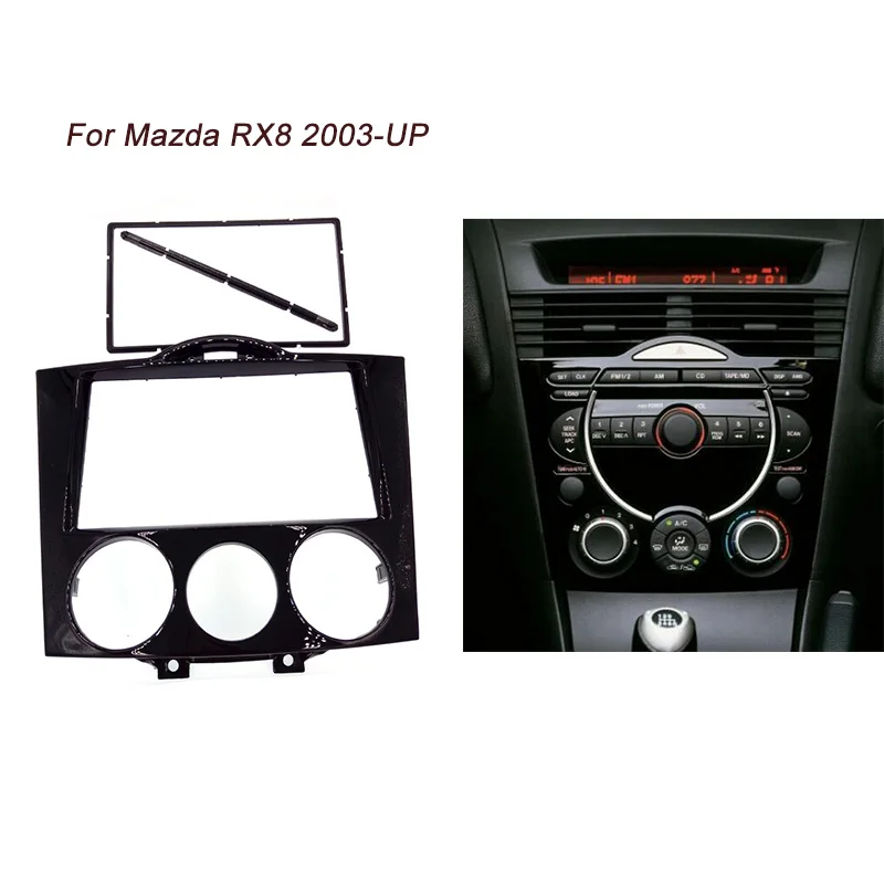 Бесплатная доставка новинка двойная Din CD DVD стерео аудиопанель ITYAGUY для MAZDA RX8 RX 8 2003