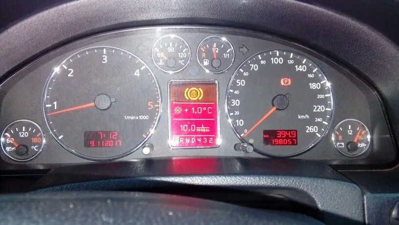 Набор хромированных колец для приборной панели Audi A3 8L|chrome dashboard gauge ring|car styling
