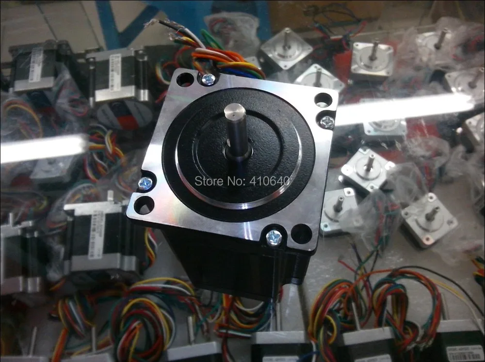 Подлинная Leadshine 57HS22 57HS22-A2-Phase NEMA23 Шаговый двигатель 1.5 N. м 4.0 Длина 81 мм вал 8 мм