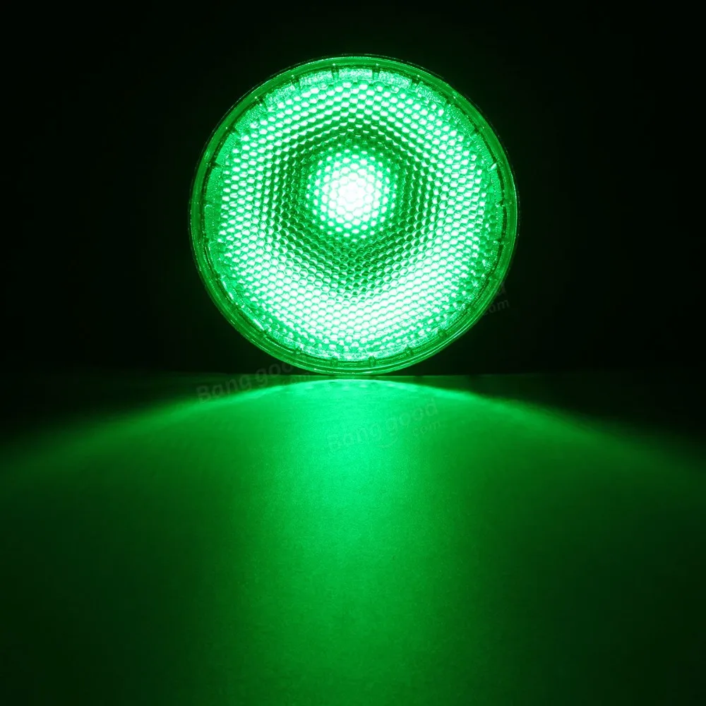10 шт. E27 Par30 Par38 Вт 20 RGB Светодиодный прожектор с регулируемой яркостью алюминиевая