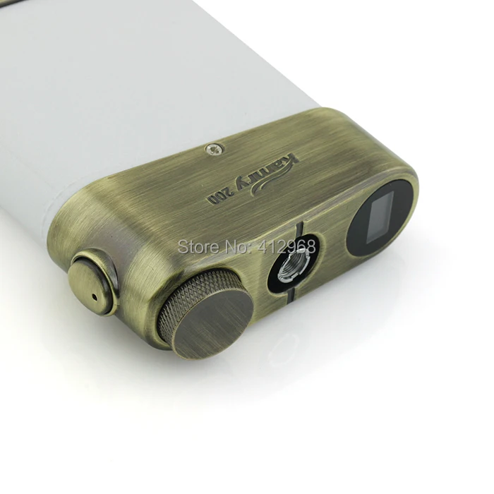 Kamry 200W Electronic Cigarette Mods Mechanical Box Mod For 18650 battery Variable Wattage with 3 Colors DHL Free|cigarette gift|cigarette