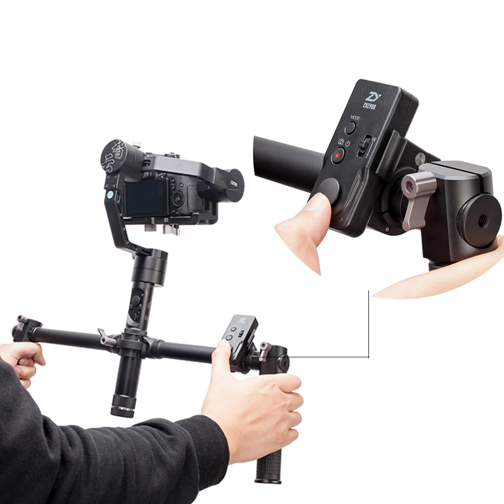 Бесплатная доставка DHL! Новые Zhiyun кран v2 2 3 оси Бесщеточный Ручной видео Камера