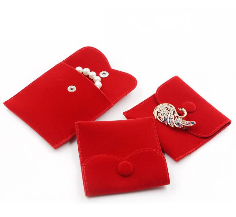 Бархатные Мешочки конверты бархатные подарочные пакеты для ювелирных изделий с