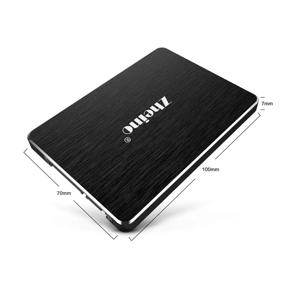 Zheino SATAIII SSD 30 ГБ 32 металлический корпус Высокая скорость 7 мм 2 5 дюймов Внутренний