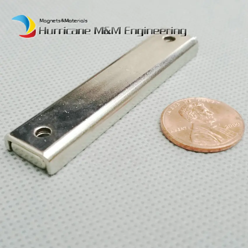 

Tool-holder 20/30/40/50/60 mm Rectangle Block Pot with Countersunk Screw Hole Clamp Neodymium Holding Magnet