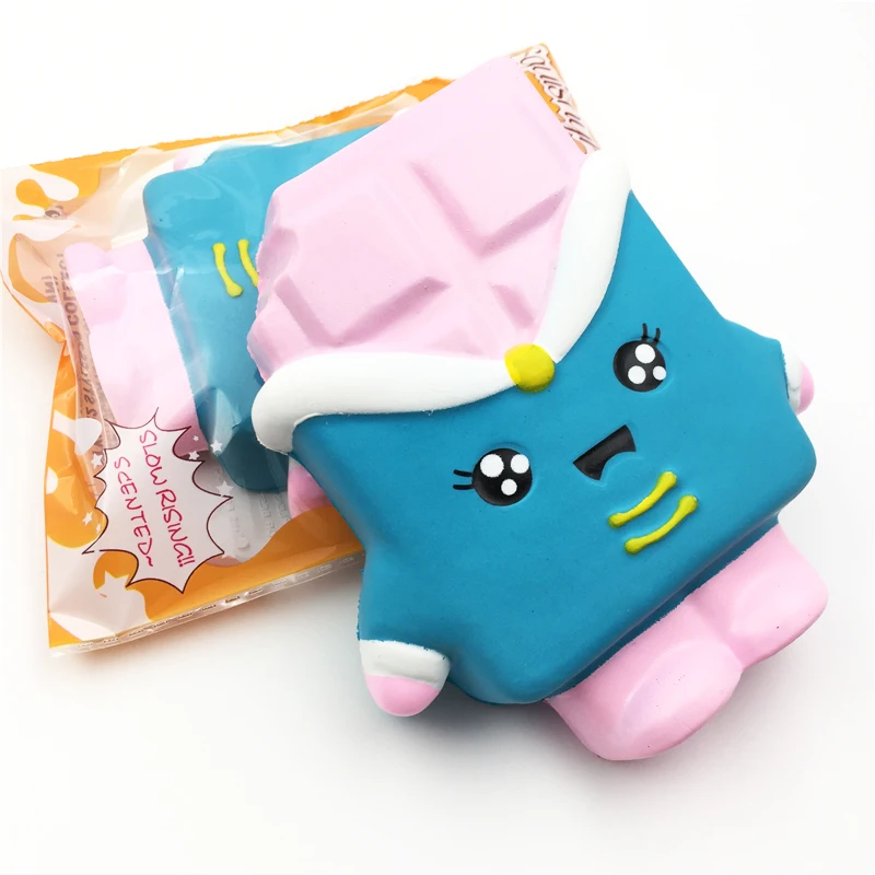 2018 Новый Kawaii мягкие мягкими jumbo шоколадный мальчик замедлить рост милый