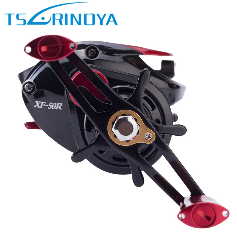 Рыболовные катушки TSURINOYA XF50 для заброса приманки R/L 6 6: 1 Магнитная Тормозная