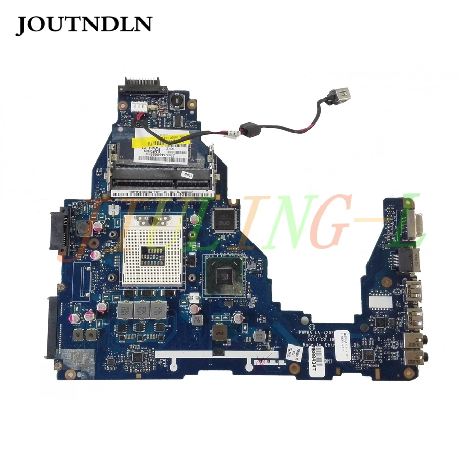 Материнская плата JOUTNDLN для ноутбука Toshiba Satellite C660 HM65 GMA HD3000 K000124370 LA 7202P|laptop