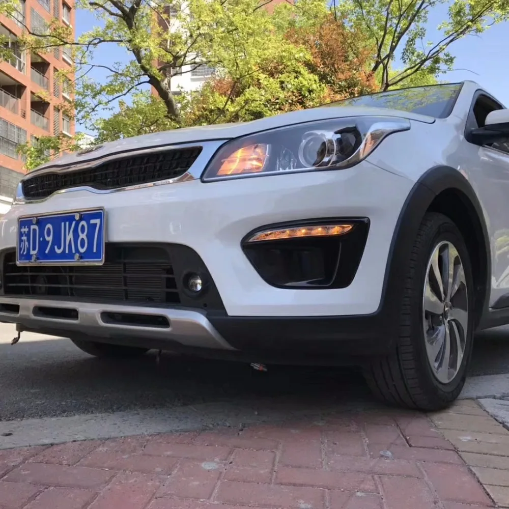Автомобильные дневные ходовые огни 12 В лампа для России KIA RIO X Line 2018 хайлайтер