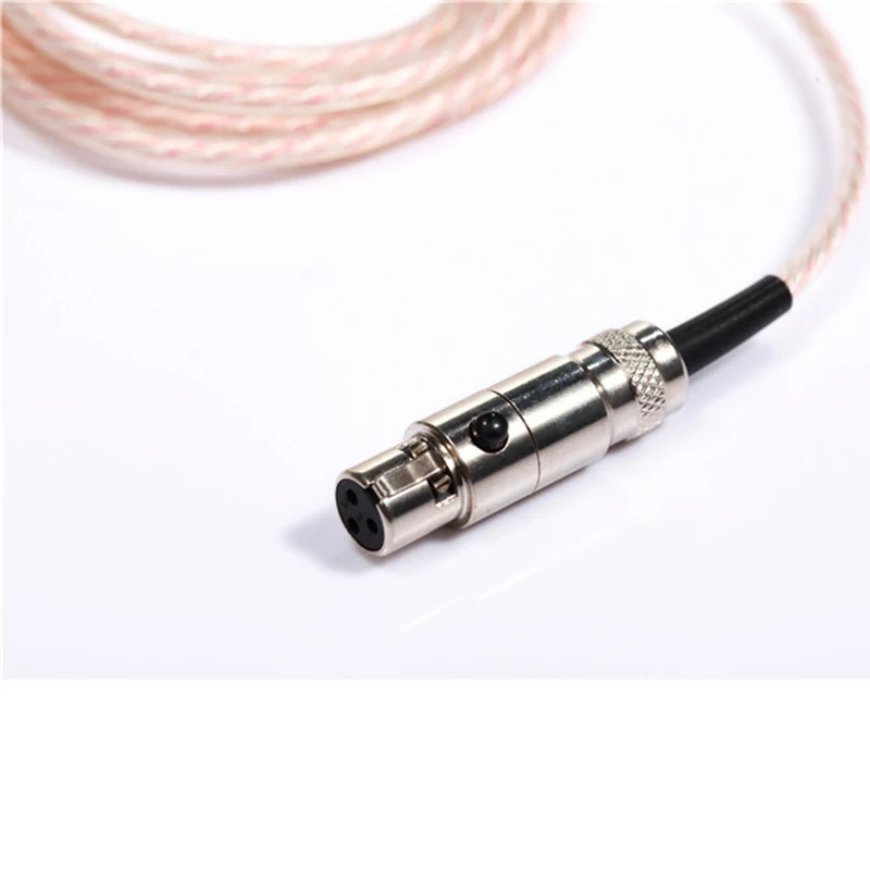 Серебристый медный смешанный сменный аудиокабель для наушников AKG Q701 K702 K267 K712 K141