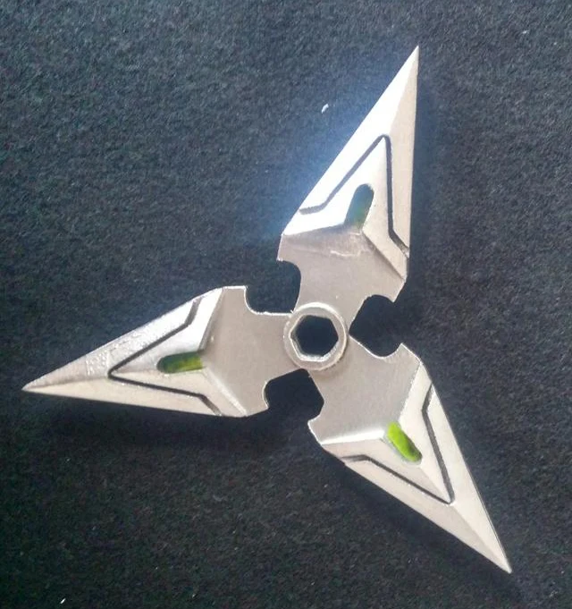 Overwatch Genji Shimada Shuriken реквизит для косплея |