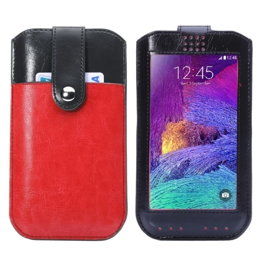 Universal Crazy Horse Texture Leather Case with Fullscreen Touch & Card Slots for Samsung Galaxy Note 4 / III N900|case samsung galaxy s3 i9300|case