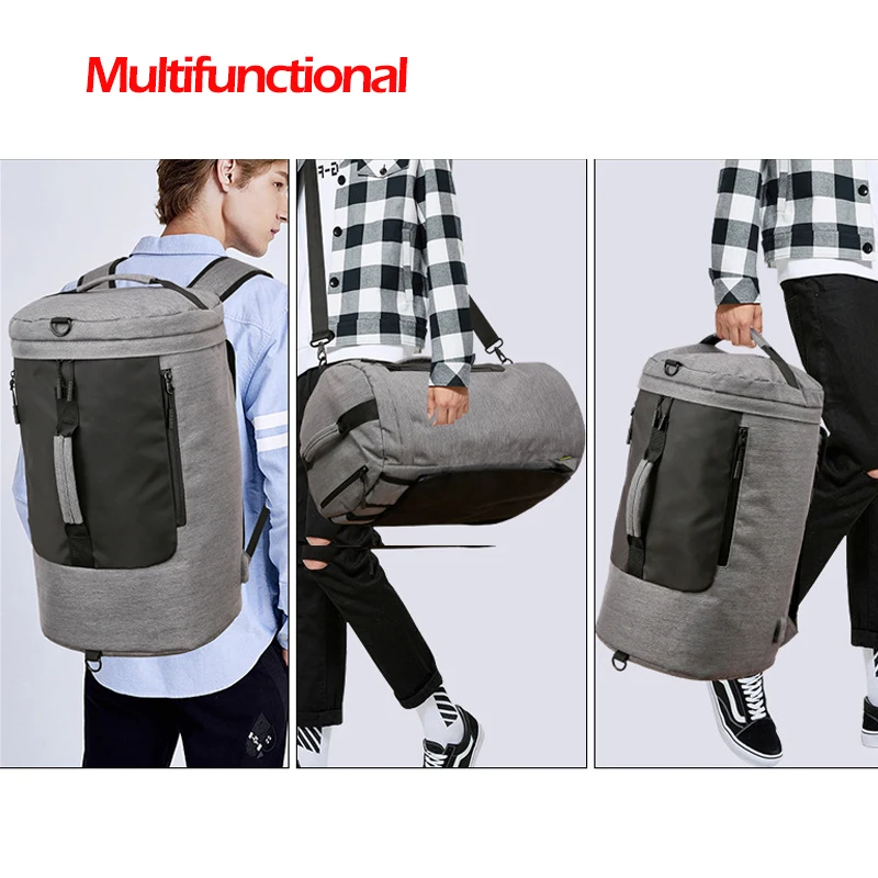 35L спортивная сумка, многофункциональные мужские спортивные сумки, женские сумки для фитнеса, рюкзаки для ноутбука, ручная дорожная сумка для хранения с обувью, карман для тренировок