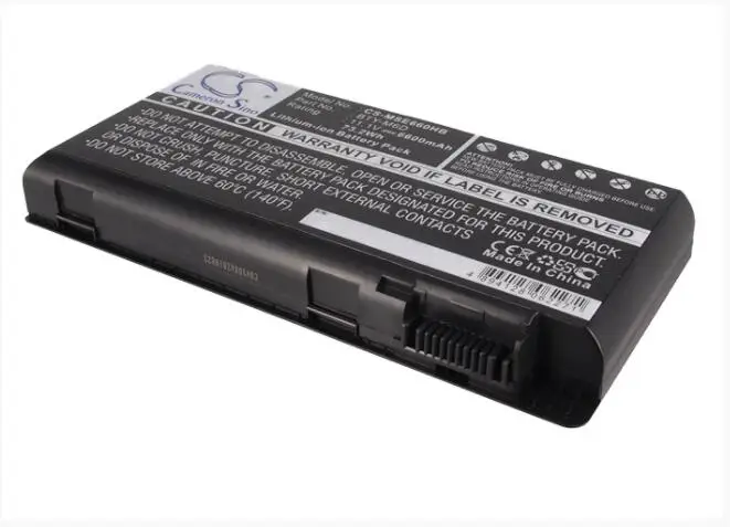 Аккумулятор Cameron Sino 6600 мАч для MEDION Erazer X6811 X6813 BTY M6D MSI E6603 GT660 003US 004CA|Цифровые
