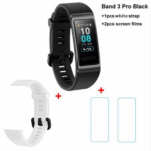 3 Pro x white x Film huawei Band 3/Redmi 3 Pro Smartband металлический каркас, активно-матричные осид, полный Цвет Дисплей сенсорного экрана Плавание ход сердечного ритма Сенсор сна - Цвет: 3 Pro x white x Film