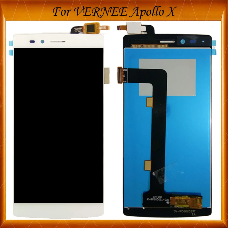 100% совместимость для VERNEE Apollo X ЖК дисплей + сенсорный экран дигитайзер сборка