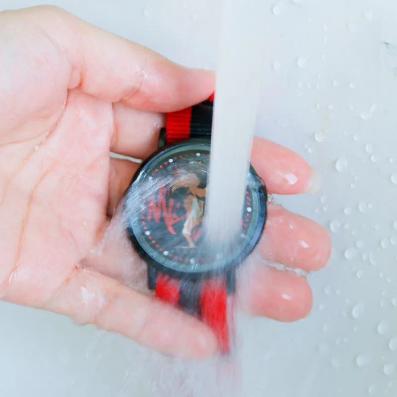 Светодиодные водонепроницаемые часы K-Project с аниме сенсорным экраном манга