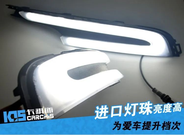 Гольф 7 led drl Дневной ходовой светильник с функцией диммера Высокое качество Быстрая направляющий светильник дизайн супер яркий