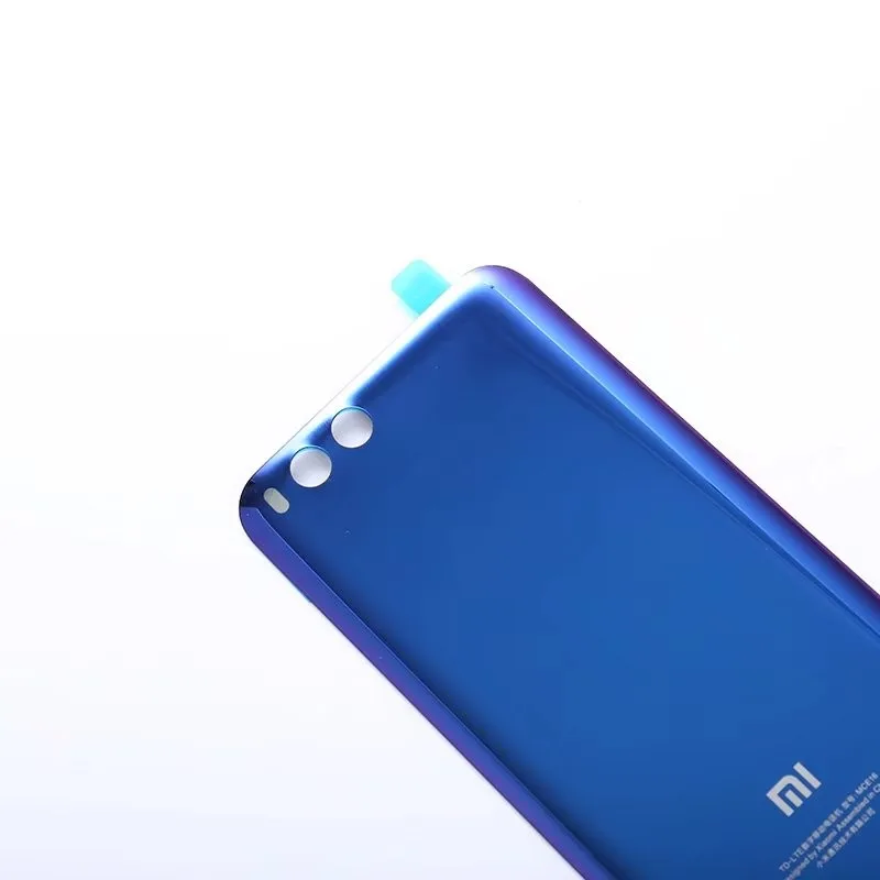 Новая крышка батарейного отсека для xiaomi Mi6 закаленное стекло задний чехол Xiaomi 6 Mi