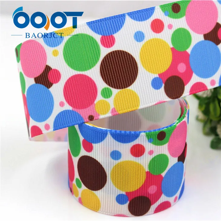 183261,1-1/2 дюймов* 10 ярдов 38 мм мультфильм печатный подарок Grosgrain лента, DIY handmadeHair Аксессуары материал свадебный подарок обертывание - Цвет: 8