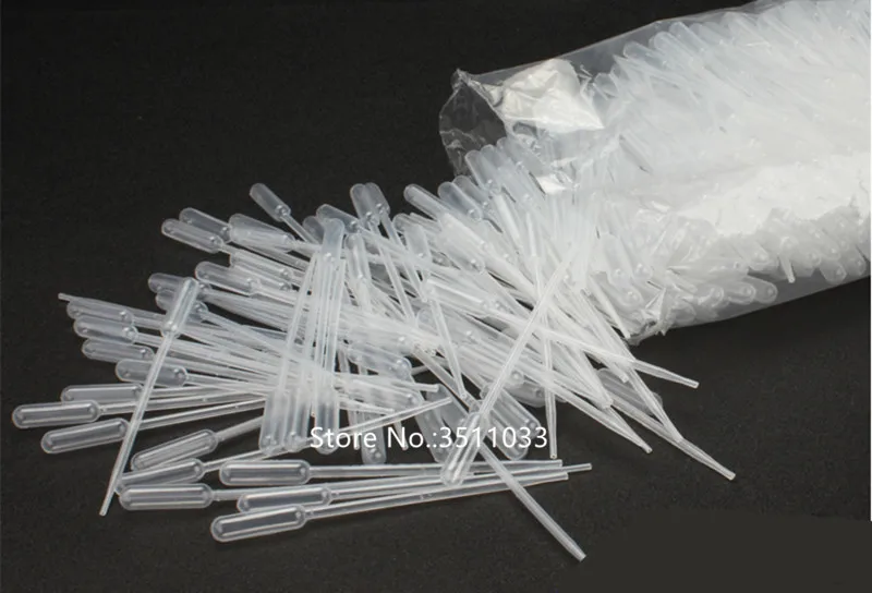 Пастерные одноразовые пипетки для перекачки жидкого масла 100 шт. 1 мл 2 3 5 10 мл|10ml