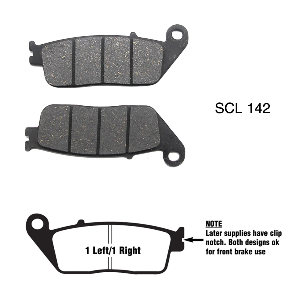 Передние и задние тормозные колодки ZSDTRP для HONDA CBR400/CB 750 KAWASAKI J125 ABS/J 300 BMW C600/ C650 GT |