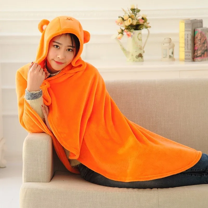 

Himouto! Umaru-chan Cloak Anime Umaru chan Doma Umaru Cosplay Costume Flannels Cloaks Air Conditioner Blanket Soft Hoodies 135cm