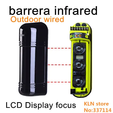 Проводной ЖК-дисплей с фокусом 3 луча наружный интерьерный флуоресцентный