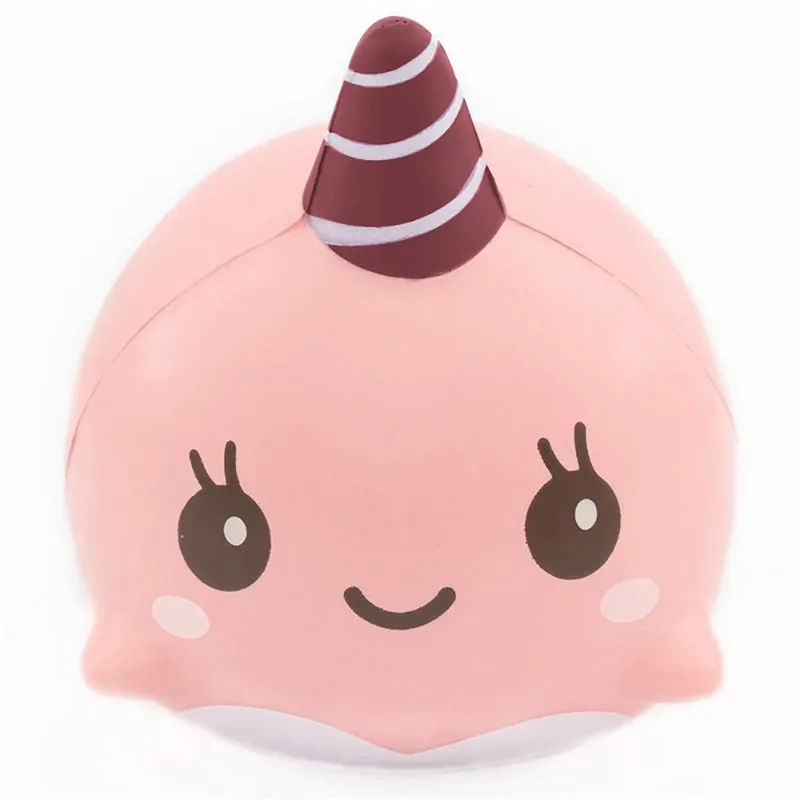 Мягкая антистрессовая игрушка для мальчиков и девочек Kawaii Whale Millie Squishy забавная