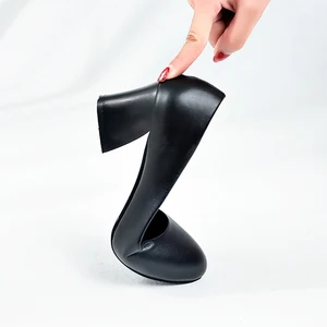 Туфли-лодочки Rimocy женские на среднем квадратном каблуке, весна-осень Женская рабочая обувь