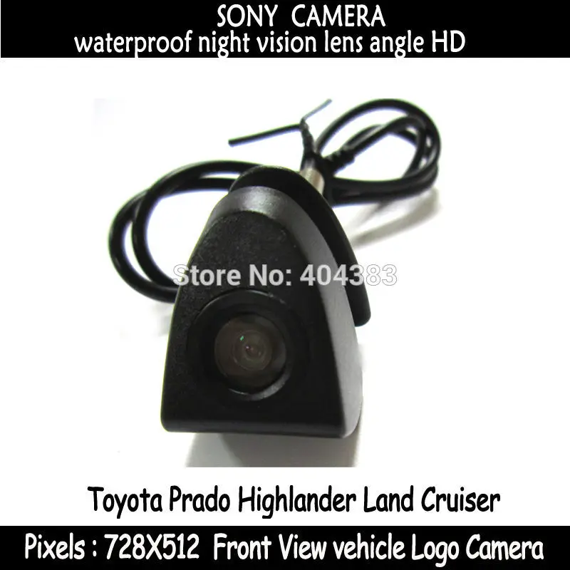 Водонепроницаемая камера с логотипом Переднего Вида SONY CCD HD для Toyota seriesToyota Prado