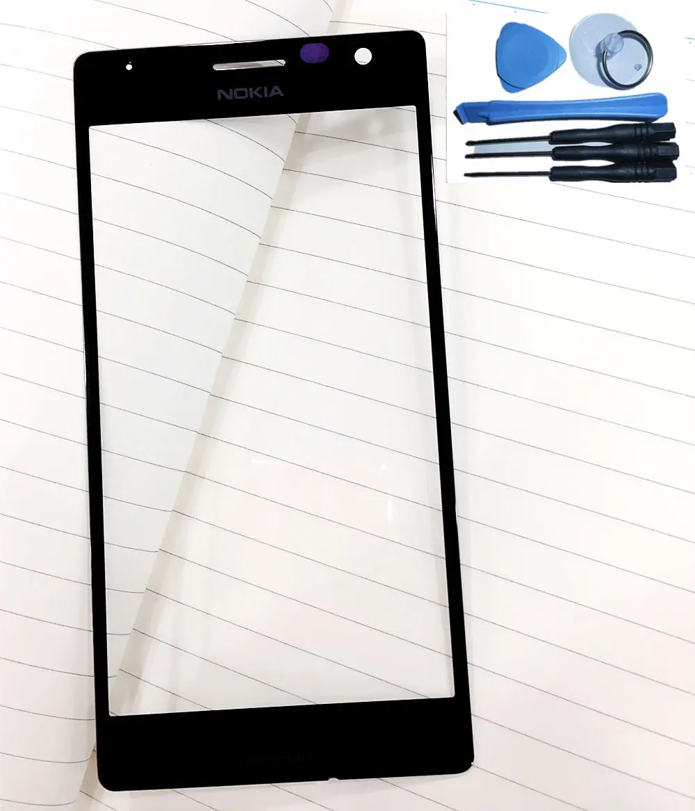 Передняя внешняя линза стекло сенсорный экран для Nokia Lumia 730 735 высокое