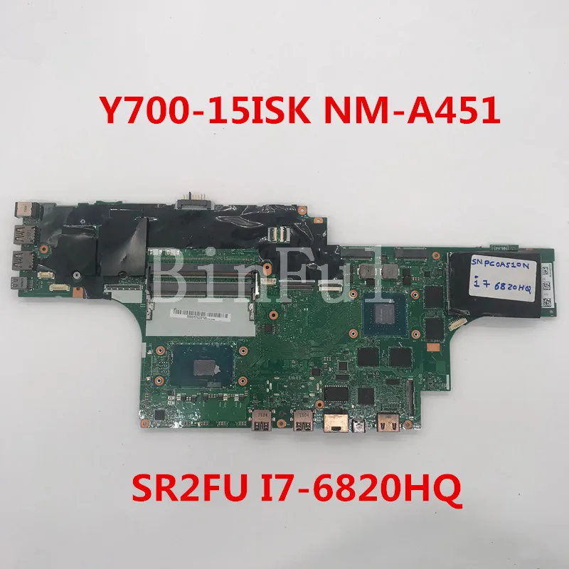 Высокое качество для Thinkpad P50 BP500 Материнская плата ноутбука NM A451 с SR2FU I7 6820HQ CPU 100%