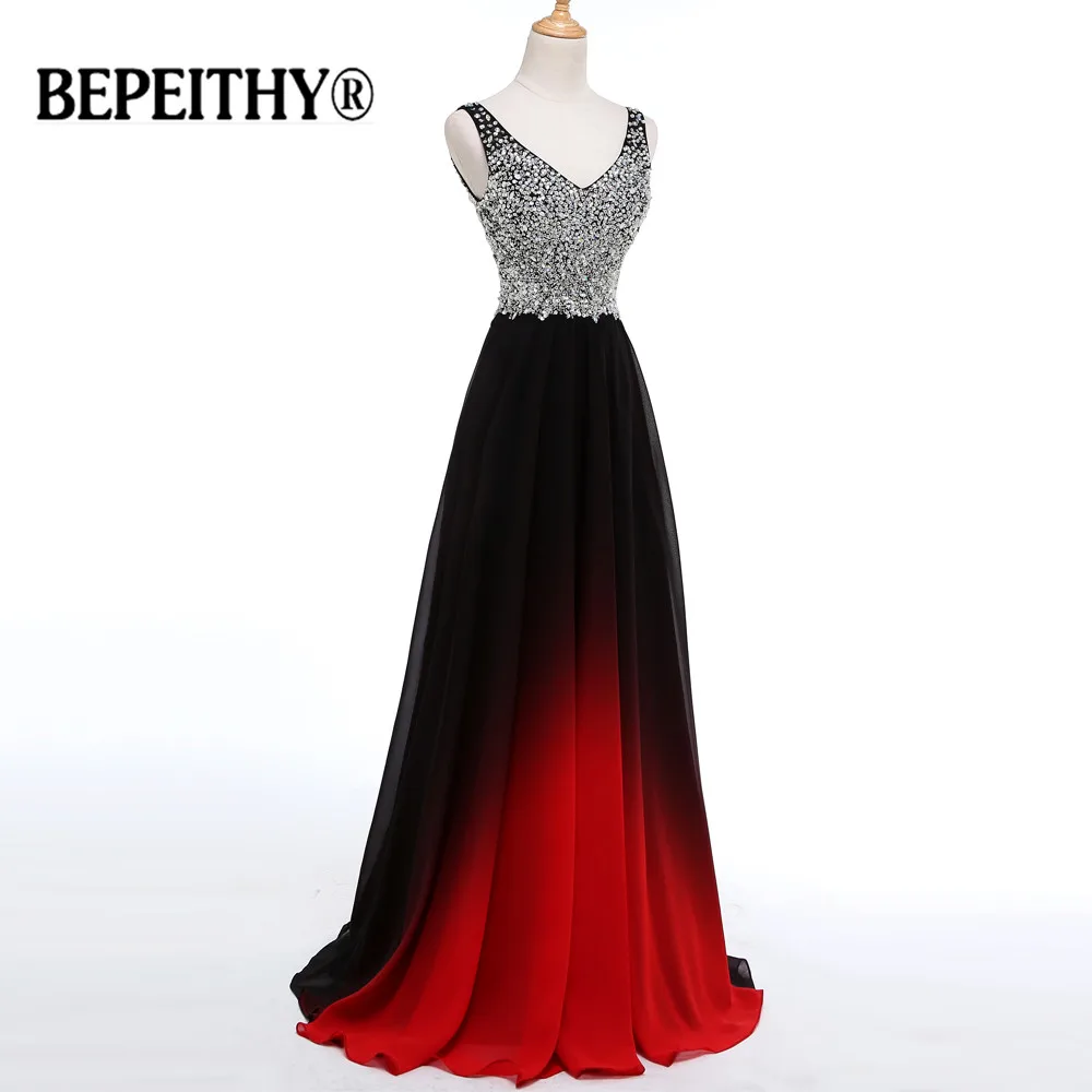 Длинное вечернее платье с двойным V образным вырезом длинное 2020|evening dress real photo|long