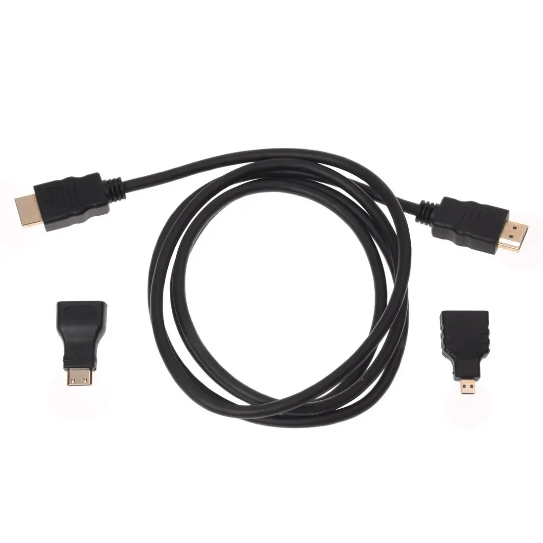 3 в 1 HD высокоскоростной HDMI к кабель + микро-адаптер мини адаптер | Электроника