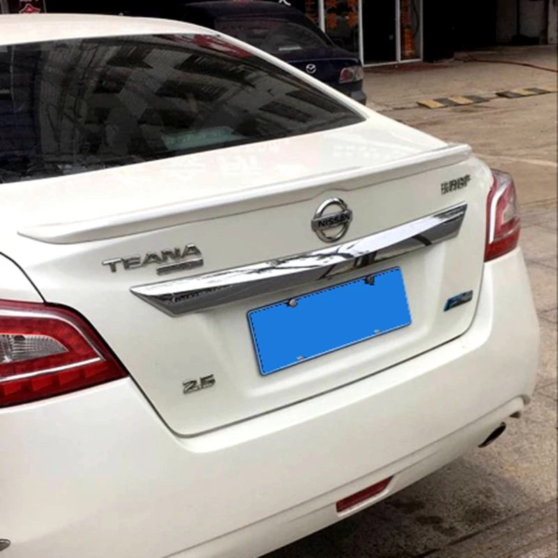 Для Nissan Altima 2013 задний спойлер Высокое качество ABS Материал грунтовка цвет украшение в виде хвостового крыла для Altima