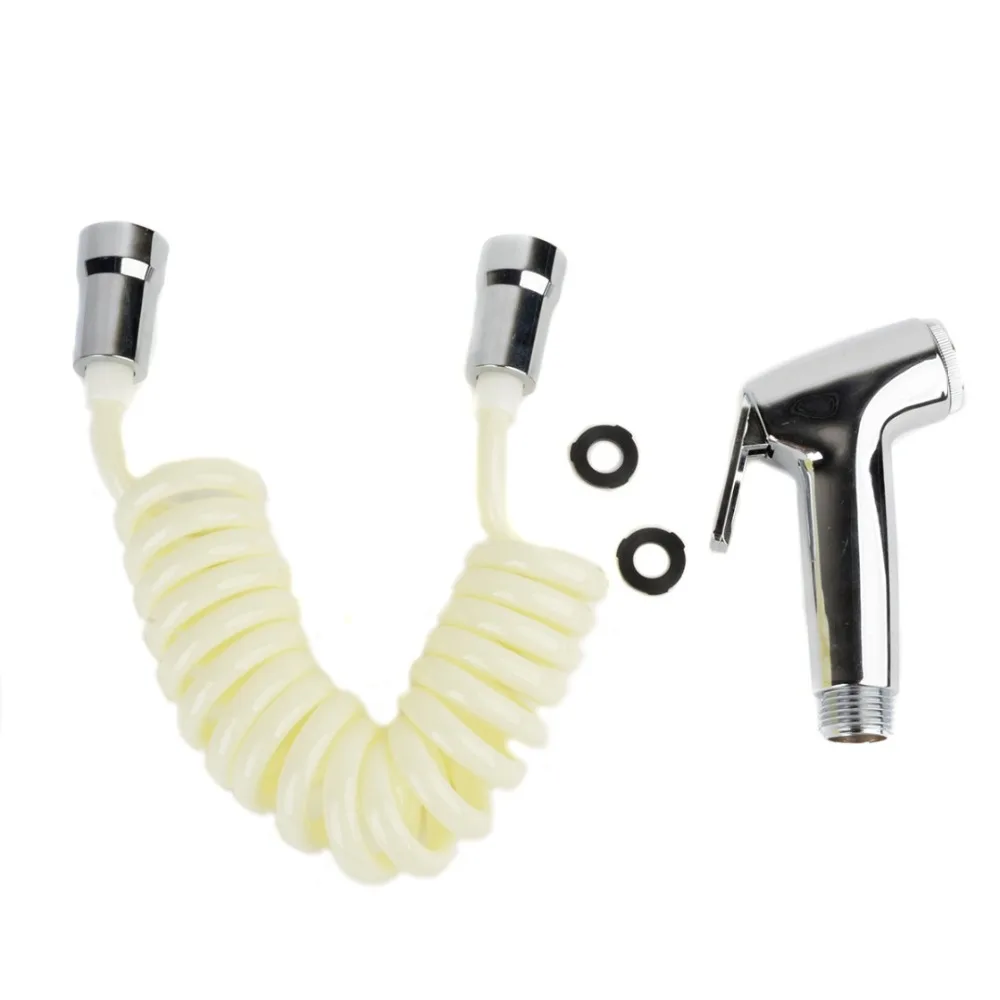 

Handheld Portable Diaper Bidet Toilet Shattaf Sprayer Bathroom Toilet Bidet Shower Head Nozzle with Telephone Shower Hose Mayitr